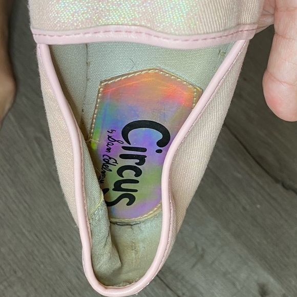 Pink shimmer Sam Edelman Rose All Day Espadrille, 9 1/2 - Picture 9 of 12